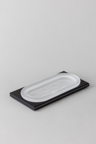 Мыльница Splendy Inspiration R IR402VSBM цвет Черный матовый