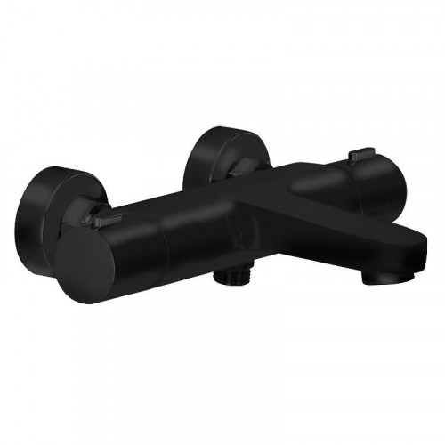 Смеситель для ванны Splendy Charm CH203N2T219BM с термостатом цвет Черный матовый