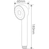Ручной душ Melodia della vita Standard MKP20433 Хром