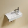 Раковина Ceramicanova Element 41 L CN6051LMW Белая матовая фарфор подвесная