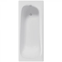 Чугунная ванна Delice Continental 130х70 DLR230641 цвет Белый без отверстий под ручки и антискользящего покрытия