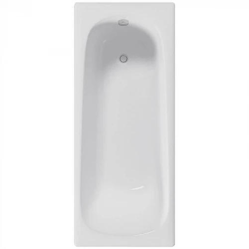 Чугунная ванна Delice Continental 130х70 DLR230641 цвет Белый без отверстий под ручки и антискользящего покрытия