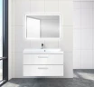 Тумба под раковину BelBagno Aurora 90 AURORA-900-2C-SO-BL подвесная Bianco Lucido МДФ / ЛДСП