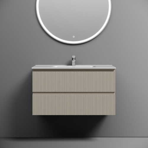 Тумба под раковину Sancos Snob T 90 SNT90CE подвесная Beige Soft