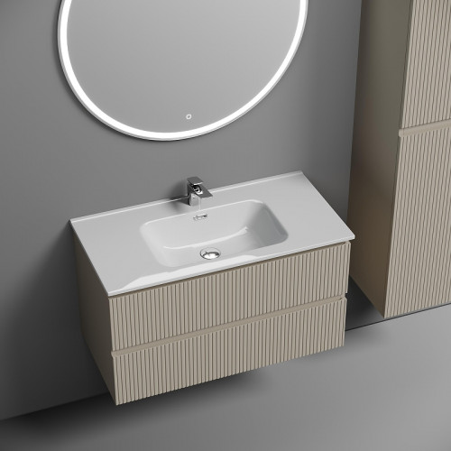 Тумба под раковину Sancos Snob T 90 SNT90CE подвесная Beige Soft