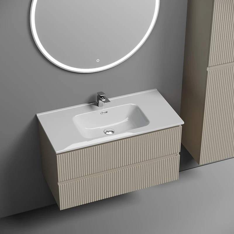Тумба под раковину Sancos Snob T 90 SNT90CE подвесная Beige Soft