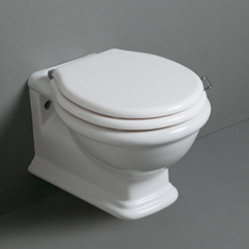 Унитаз Simas Lante LA18bi rimless подвесной Белый без сиденья фаянс подвесной