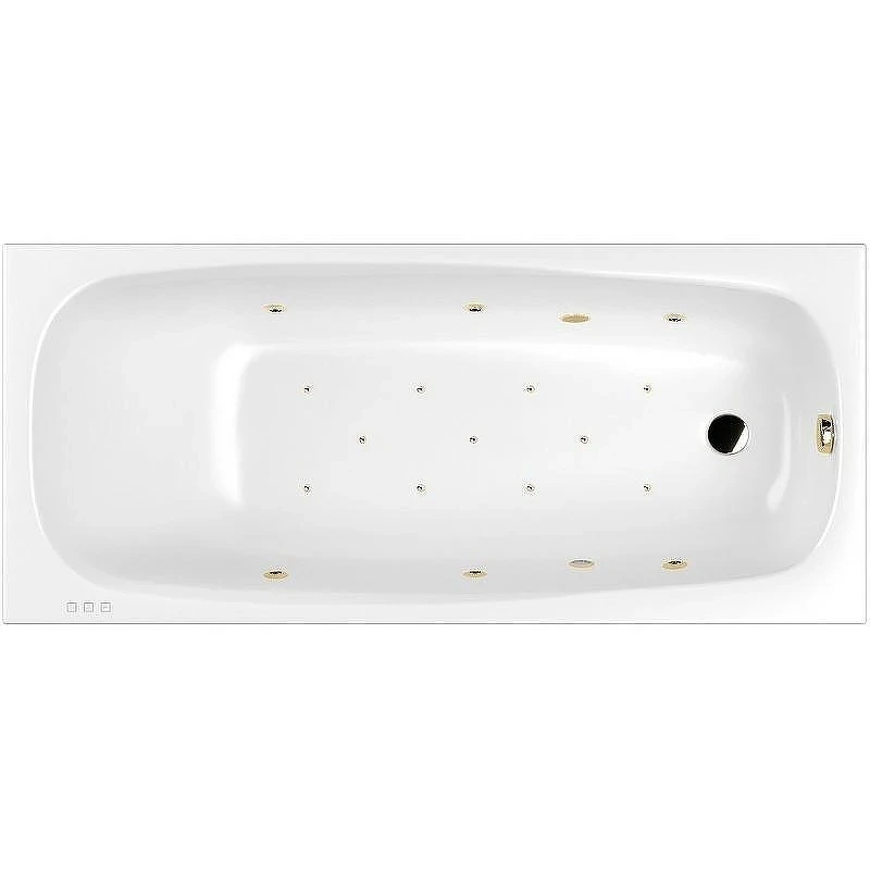 Акриловая ванна Whitecross Layla 170x75 0102.170075.100.RELAX.GL с гидромассажем