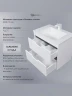 Тумба под раковину Uperwood Modul 65 2930205354 подвесная цвет Белый матовый Графит матовый