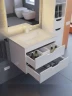 Тумба под раковину Uperwood Modul 65 2930205354 подвесная цвет Белый матовый Графит матовый