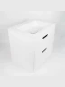 Тумба под раковину Uperwood Modul 65 2930205354 подвесная цвет Белый матовый Графит матовый
