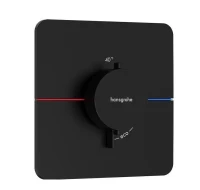 Смеситель для душа Hansgrohe ShowerSelect Comfort Q 15588670 с термостатом цвет Черный матовый