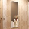 Зеркало Континент Loren 455х1350 ЗЛП430 с подсветкой с сенсорным выключателем стекло