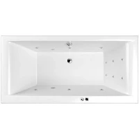 Акриловая ванна Whitecross Savia Duo 170x80 0103.170080.100.LINE.CR с гидромассажем
