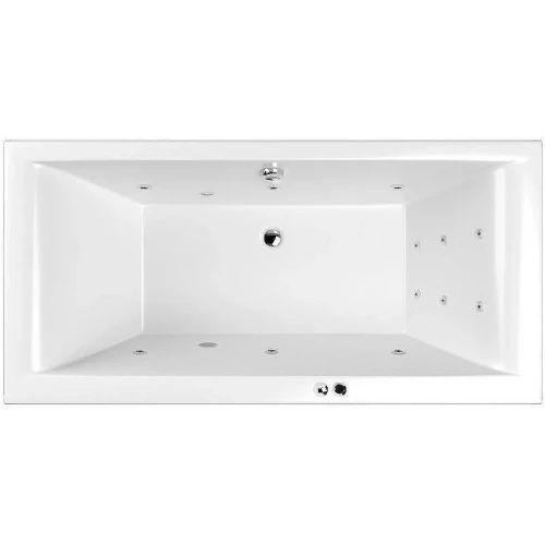 Акриловая ванна Whitecross Savia Duo 170x80 0103.170080.100.LINE.CR с гидромассажем