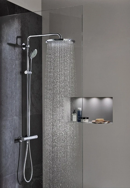 Верхний душ Grohe Rainshower Cosmopolitan 27477000 Хром латунь на потолок