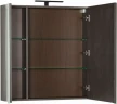 Зеркальный шкаф Aquanet Эвора 80 R 182741 Дуб антик МДФ / ЛДСП, стекло