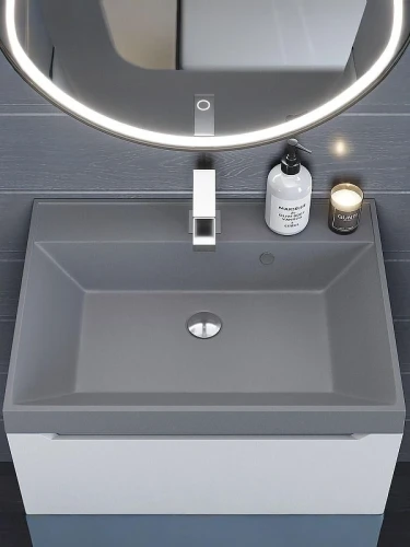 Раковина Uperwood Classic Quartz 60 291030001 цвет Бетон