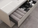 Тумба под раковину Aquanet Nova Lite 2.0 90 R 346324 подвесная цвет Бежевый