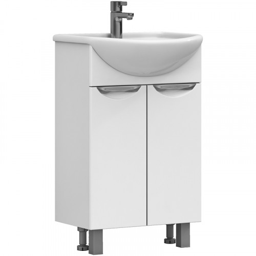 Тумба под раковину Vigo Callao 50 tn.CAL.UYU.50.2D Белая МДФ / ЛДСП