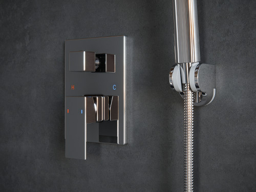 Душевая система Laguraty 2158 Хром латунь встраиваемый