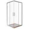 Душевой уголок Good Door Latte CR-80-C-WE 80x80 профиль Белый стекло прозрачное