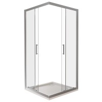 Душевой уголок Good Door Latte CR-80-C-WE 80x80 профиль Белый стекло прозрачное