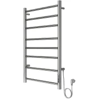 Электрический полотенцесушитель Azario Parma 500x800 П8 AZ10858 диммер справа Хром
