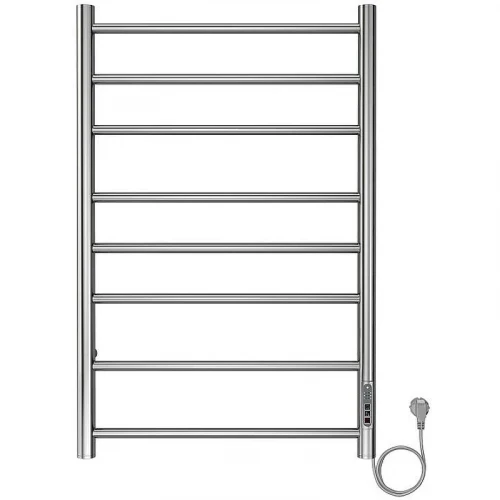 Электрический полотенцесушитель Azario Parma 500x800 П8 AZ10858 диммер справа Хром