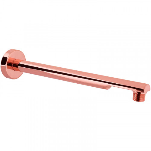 Кронштейн для верхнего душа Remer 348N30RL Медь глянцевая латунь на стену