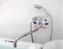 Смеситель для ванны Frap H18 F2618 универсальный Хром латунь на стену
