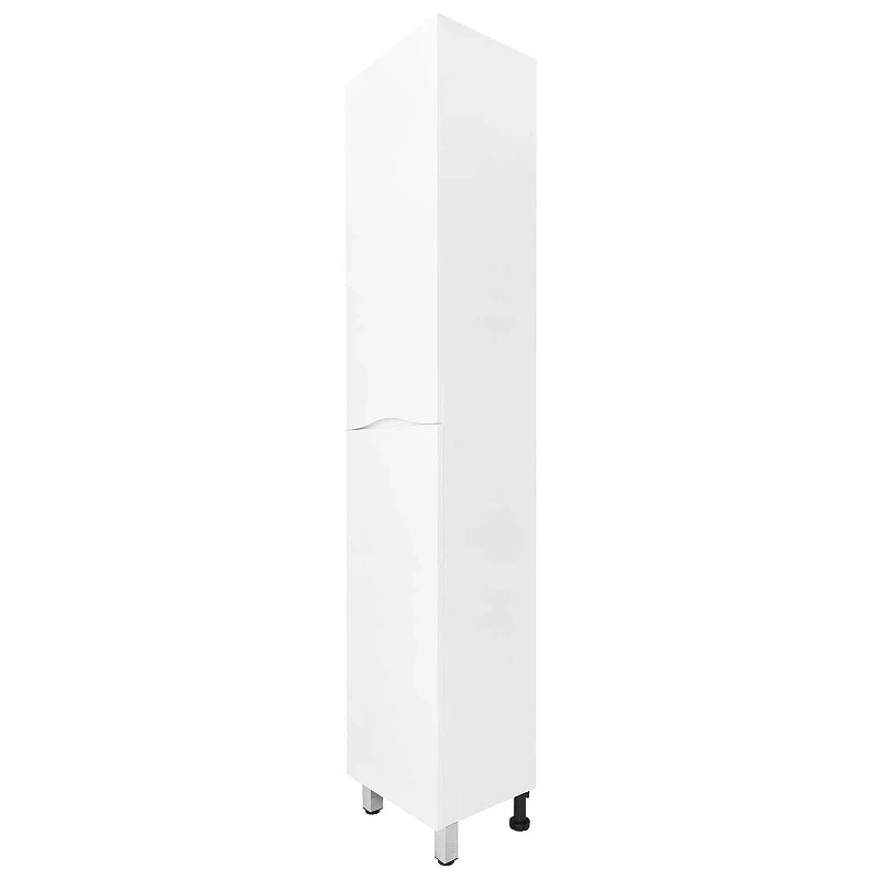 Шкаф пенал Loranto Santorini 36 L CS00086964 цвет Белый глянцевый