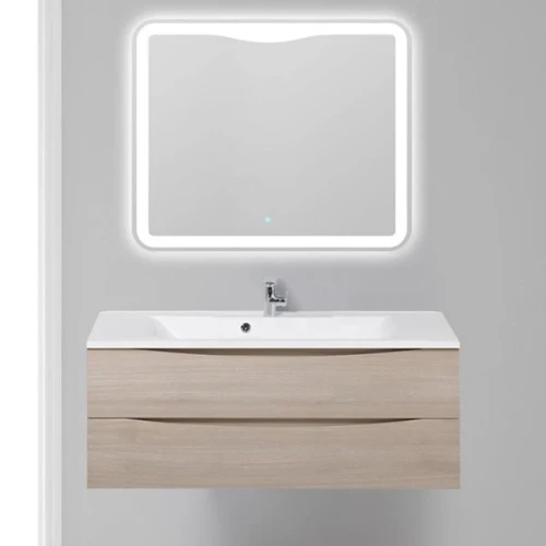 Тумба под раковину BelBagno Marino 120 MARINO-1200-2C-SO-RG-P подвесная Rovere Grigio МДФ / ЛДСП
