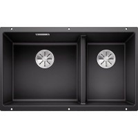 Кухонная мойка Blanco Subline 430/270-U 523151 Антрацит искусственный камень (литьевой мрамор) встраиваемый