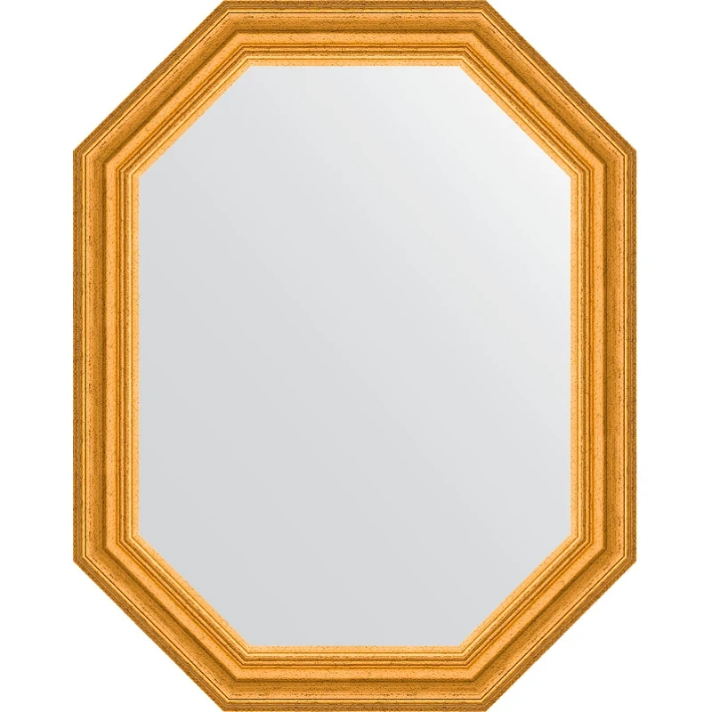 Зеркало Evoform Octagon 57x72 BY 7082 в багетной раме - Состаренное золото 67 мм