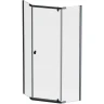 Душевой уголок AM.PM Sunny 90х90 W87G-405-9090-BT профиль Черный матовый стекло прозрачное