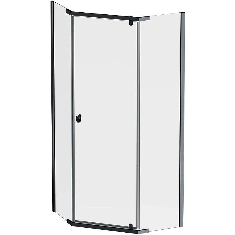 Душевой уголок AM.PM Sunny 90х90 W87G-405-9090-BT профиль Черный матовый стекло прозрачное