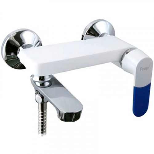 Смеситель для ванны Frap H34 F3234 Белый Хром латунь на стену