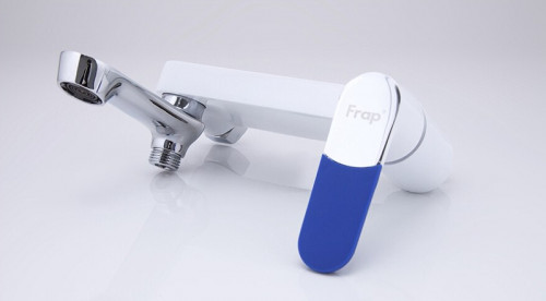 Смеситель для ванны Frap H34 F3234 Белый Хром латунь на стену