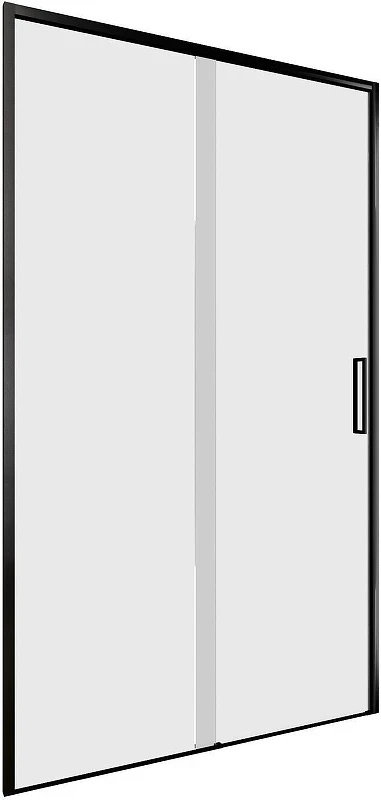 Душевая дверь Aquanet Pleasure Evo AE65-N110-BT 110 312535 профиль Черный стекло прозрачное