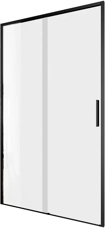 Душевая дверь Aquanet Pleasure Evo AE65-N110-BT 110 312535 профиль Черный стекло прозрачное