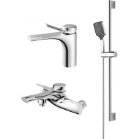 Комплект смесителей Orange Organic M27-711cr Хром