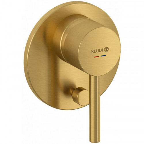 Смеситель для душа Kludi Bozz 38716N076 Золото брашированное латунь встраиваемый