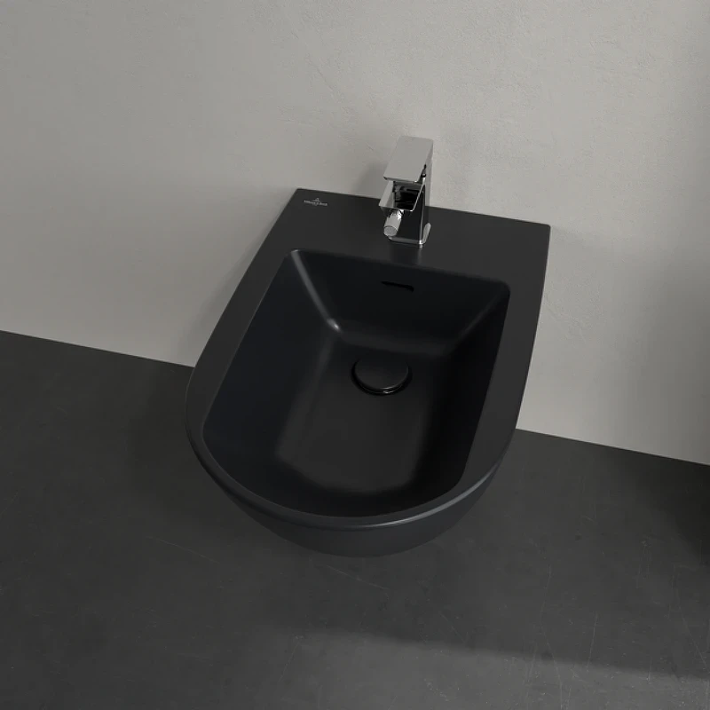 Биде Villeroy&Boch Antao 541100R7 подвесное цвет Pure Black
