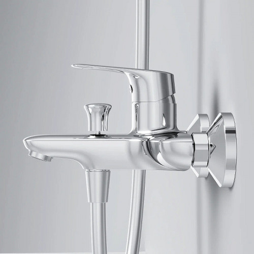 Смеситель для ванны AM.PM Joy F85E10000 Хром латунь на стену
