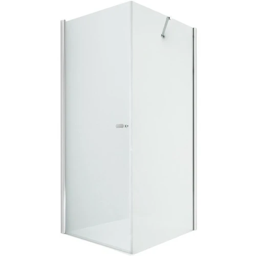 Душевой уголок New Trendy New Soleo Chrome 90x80 D-0141A/D-0087B профиль Хром стекло прозрачное