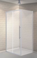 Душевой уголок Esbano Flex 120x90 ESOGF129PSC профиль Хром стекло прозрачное