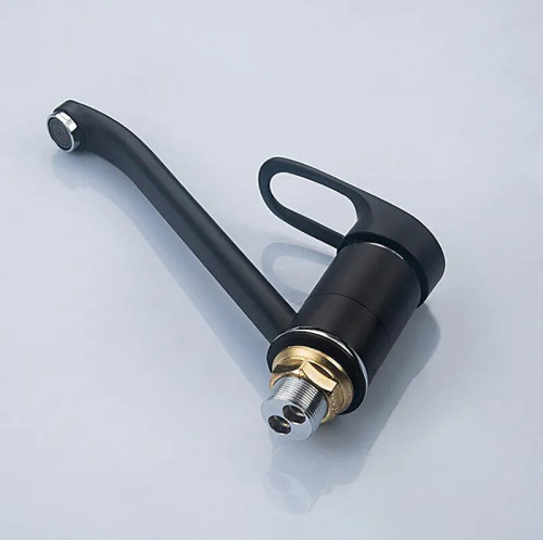 Смеситель для кухни Frap F4928-11 Черный матовый