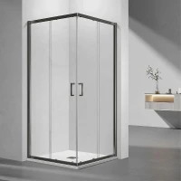 Душевой уголок RGW Passage (Пассаж) PA-39Gr 90х90 03083999-110 профиль Серый стекло прозрачное