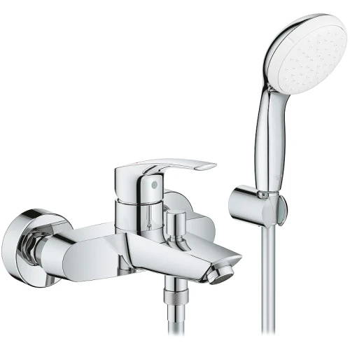 Смеситель для ванны Grohe Eurosmart 33302003 Хром латунь на стену
